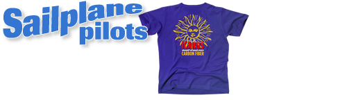 No motor = more fun! Click here to see our selection of tees for sailplane pilots