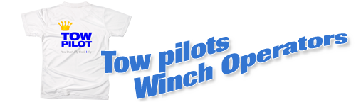 They don't fly until you say so! Click here to see our selection of tees for tow pilots and winch operators